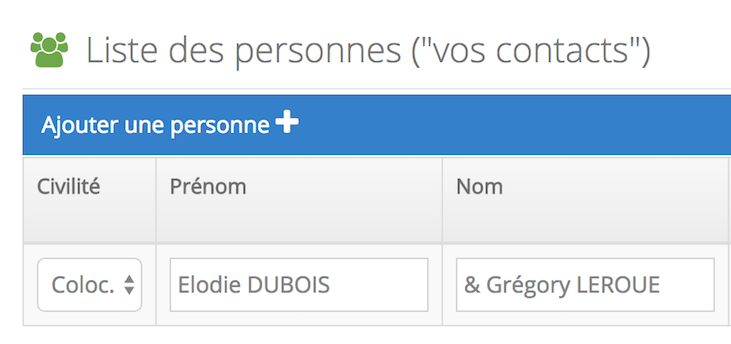 comment ajouter des colocataires à un bail